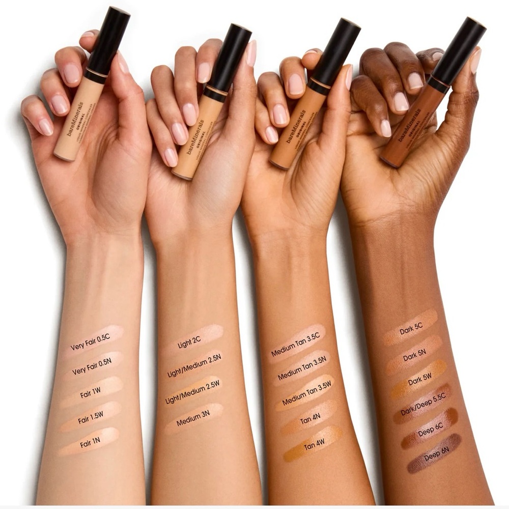 bareMinerals Original Liquid Mineral Concealer 0.2 fl oz. DARK 5C New‎ In Box - Picture 4 of 16